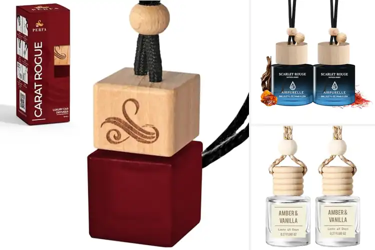 Detailed view of Best Amber Fragrance Car Fresheners