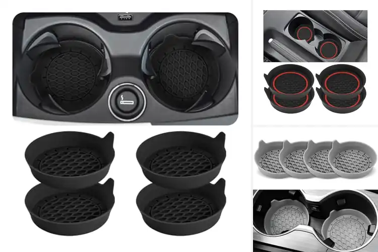 Detailed view of Best Leakage Prevention Car Cup Coaster