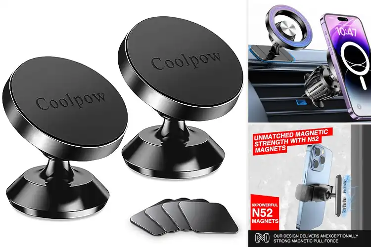 Detailed view of 10 Best Magnetic Phone Holders for Secure Drives & Workouts