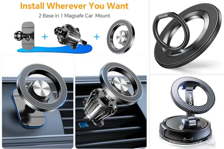 Detailed view of 10 Best MagSafe Phone Holders: Top Picks