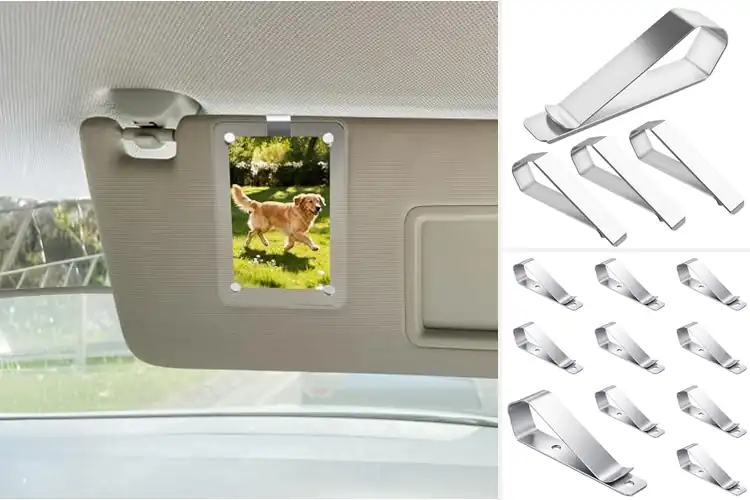 Detailed view of Best Metal Clip Visor Attachments For Cars
